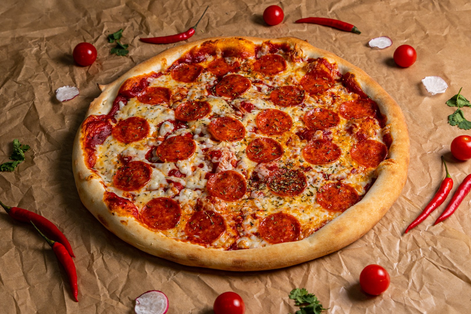 трюфельная пепперони пицца фото 110